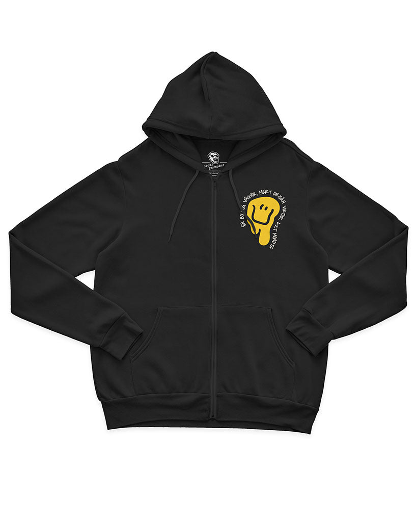 Boldog cipzáras pulcsi