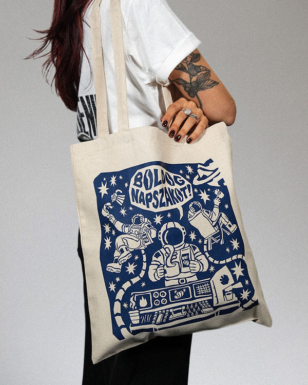 Boldog Napszakot! vászontáska