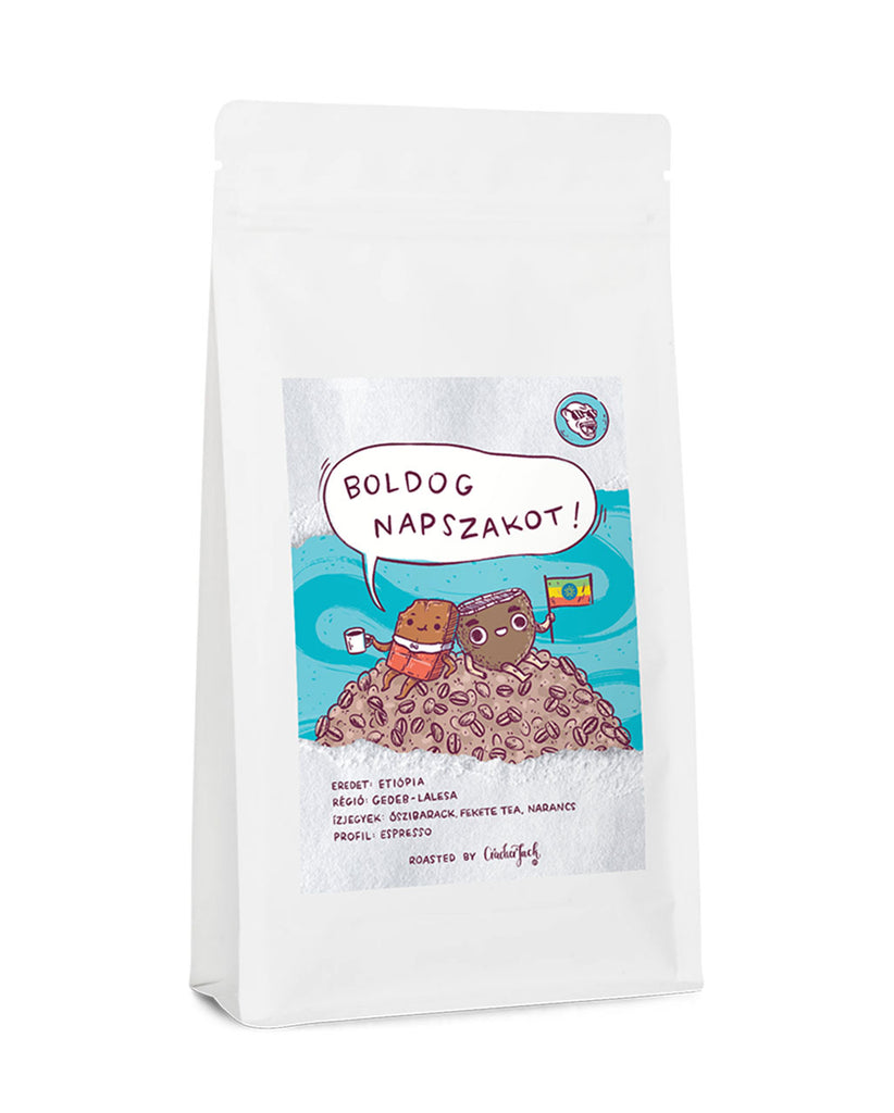 Boldog Napszakot! etióp kávé